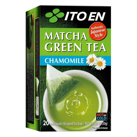 MATCHA GREEN TEA CHAMOMILE 1.5g x 20