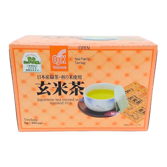 Roasted Green Tea Bag (Genmai Cha 20P) 2G X 20