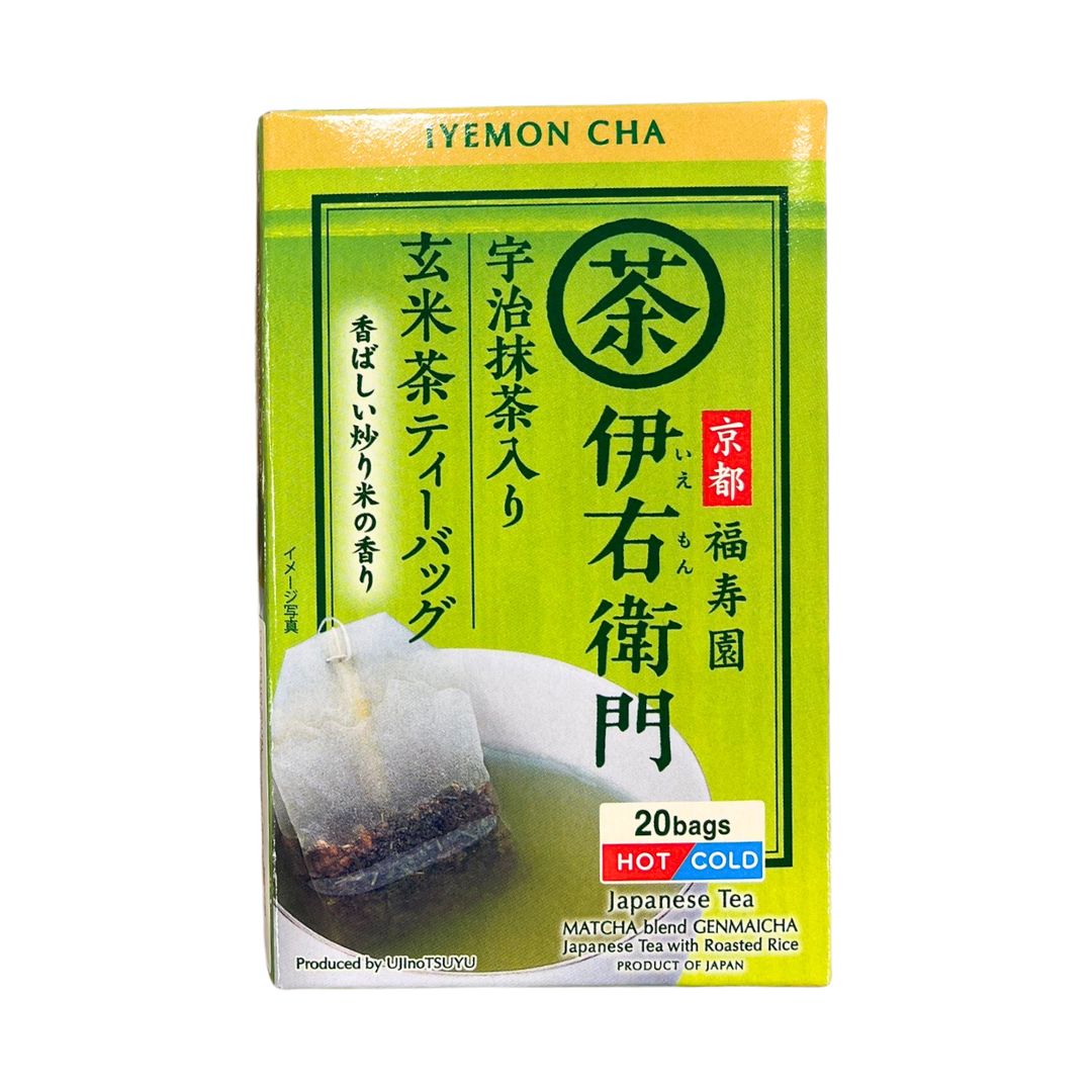 IYEMON MATCHA GENMAICHA TEA BAGS / TEA BAG 40g(20p)