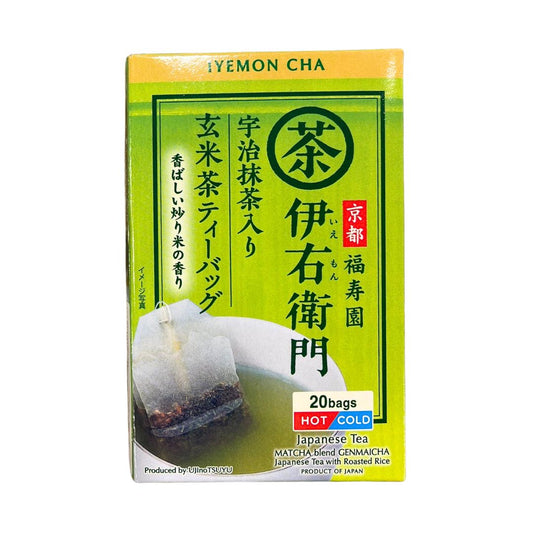IYEMON MATCHA GENMAICHA TEA BAGS / TEA BAG 40g(20p)