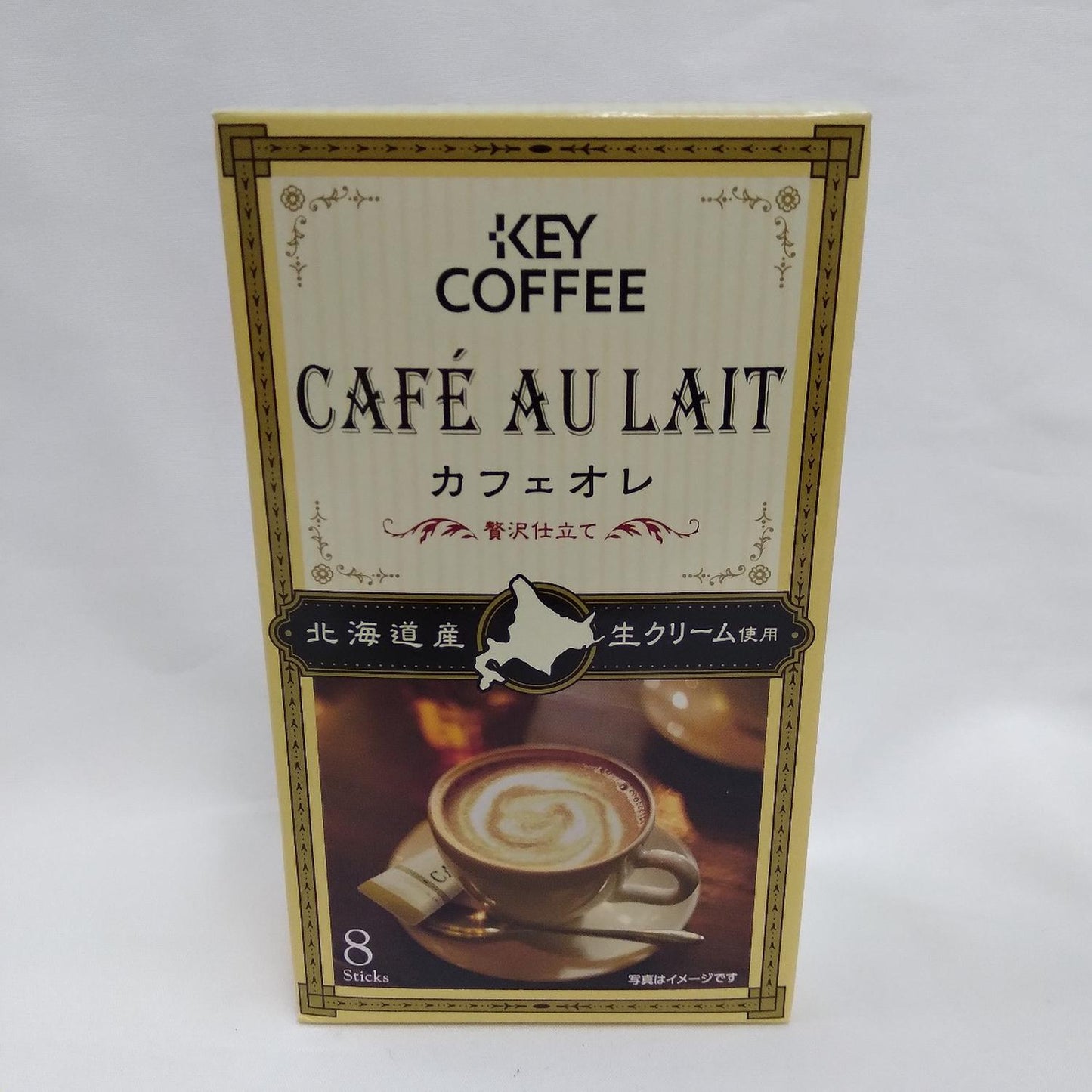 INSTANT COFFEE CAFE AU LAIT LUXURY / COFFEE MIX 7gx8p