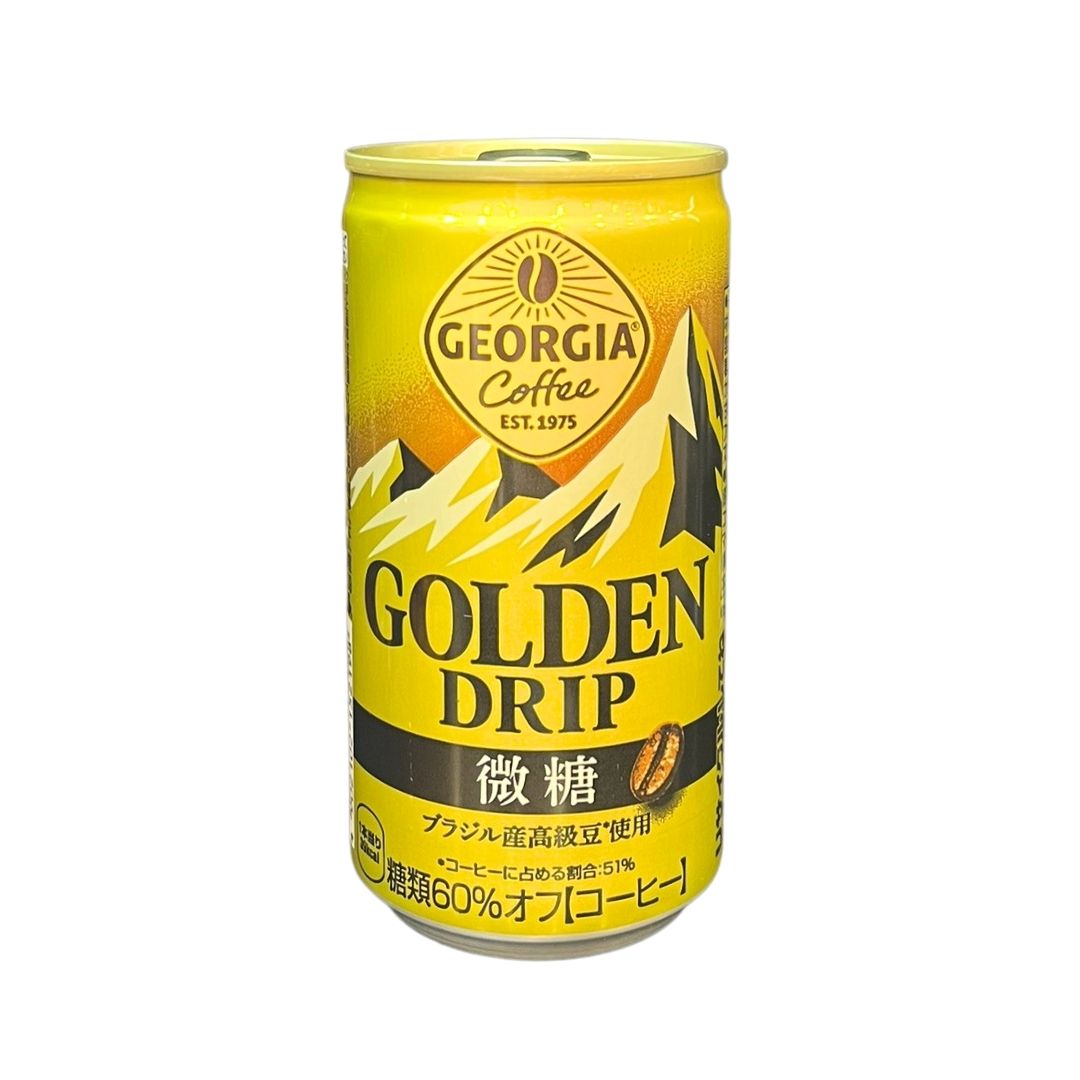 Georgia Golden Drip Low Sugar Coffee Can 185G