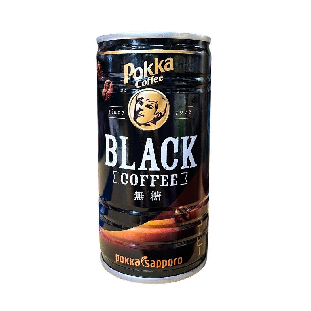 Pokka Coffee Black Can / Coffee 185G