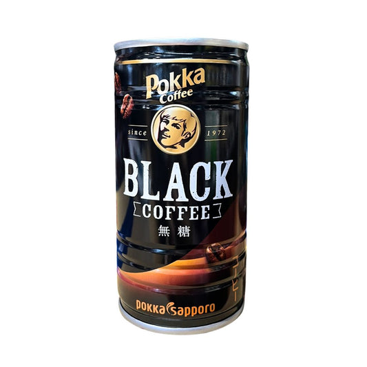 Pokka Coffee Black Can / Coffee 185G