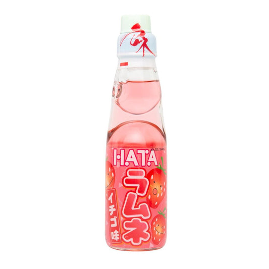 RAMUNE DRINK (STRAWBERRY) 200ml-DM40021