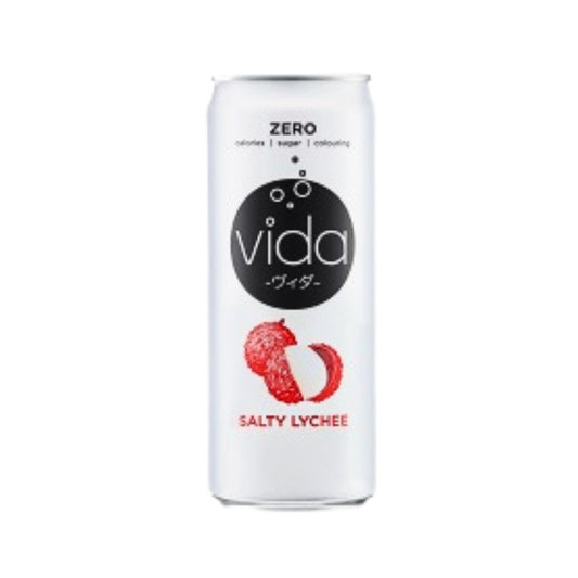 ZERO VIDA Salty Lychee / Carbonated Drink 325Ml