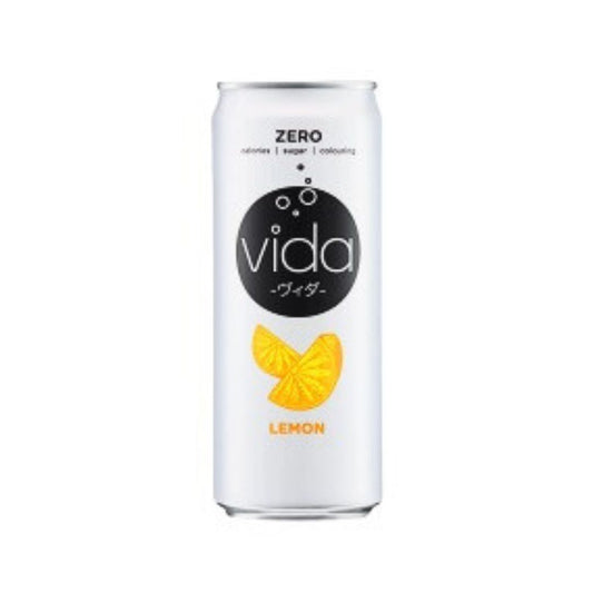 ZERO VIDA Lemon / Carbonated Drink 325Ml