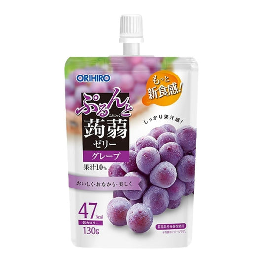 KONJAK JELLY GRAPE STANDING POUCH 130g