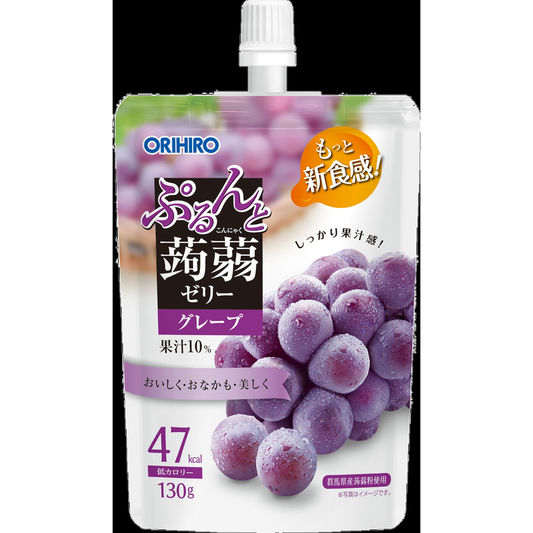 KONJAK JELLY GRAPE STANDING POUCH 130g