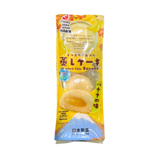 Steamed Cake Banana / Wheat Cake 160G(4p)
