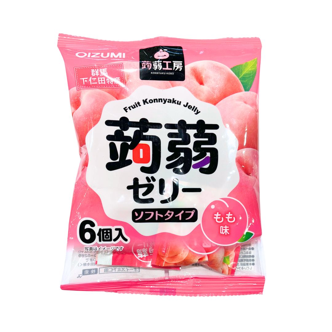 Konnyaku Kobo Konjac Jelly Peach 6P