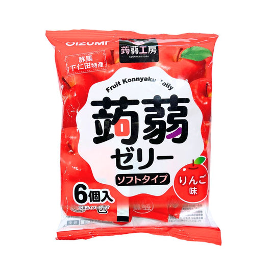 Konnyaku Kobo Konjac Jelly Apple 6P