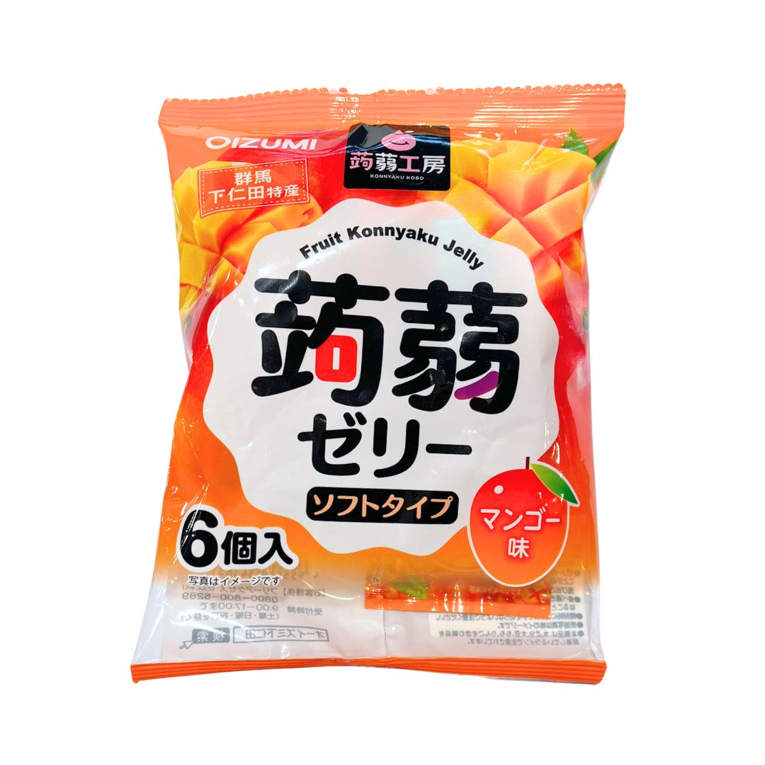 Konnyaku Kobo Konjac Jelly Mango 6P