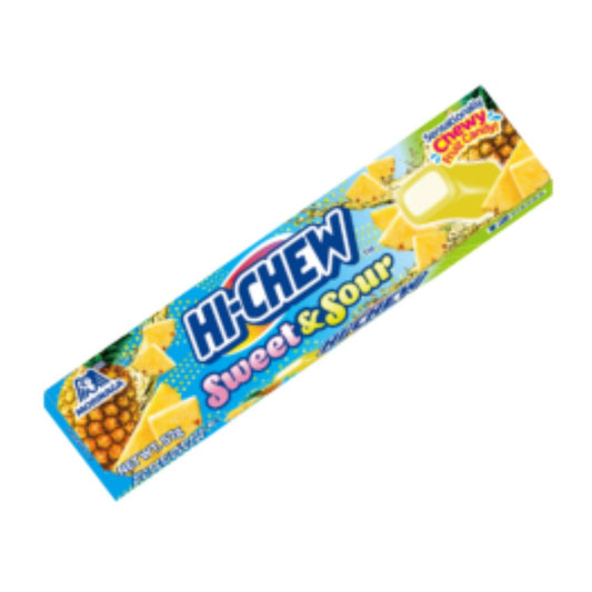 HI-CHEW SWEET&SOUR PINEAPPLE STICK 57g