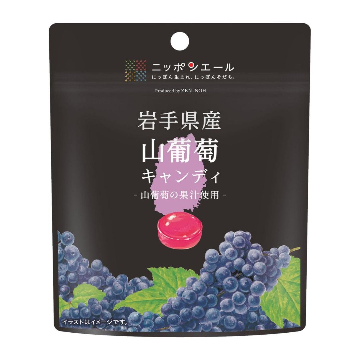 IWATE SAN GRAPE CANDY / CANDY 30g