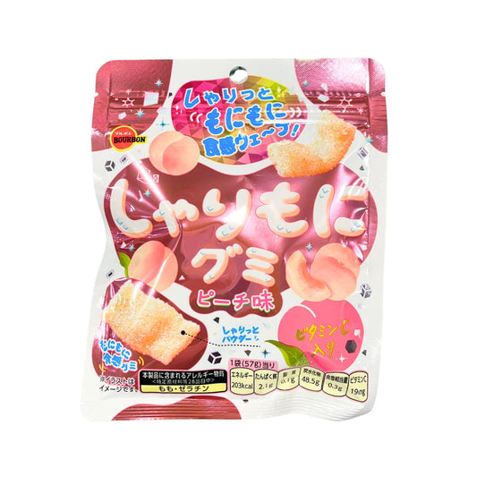 Sharimoni Gummy Peach Flavour 57G
