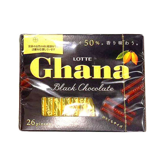 GHANA BLACK CHOCOLATE / CHOCOLATE 119g