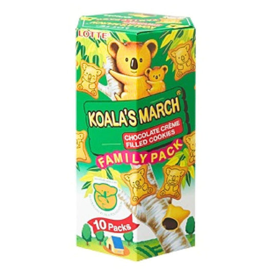 CHOCOLATE SNACK (KOALA NO MARCH FAMILY PACK CHOCOLATE) 195g