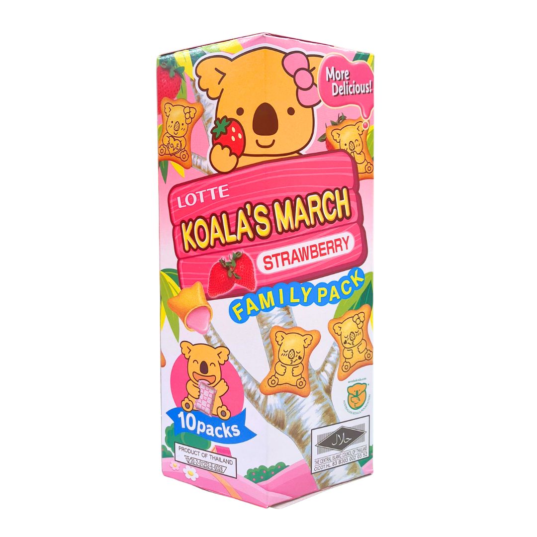 Chocolate Snack (Koala No March Family Pack Strawberry) 195G