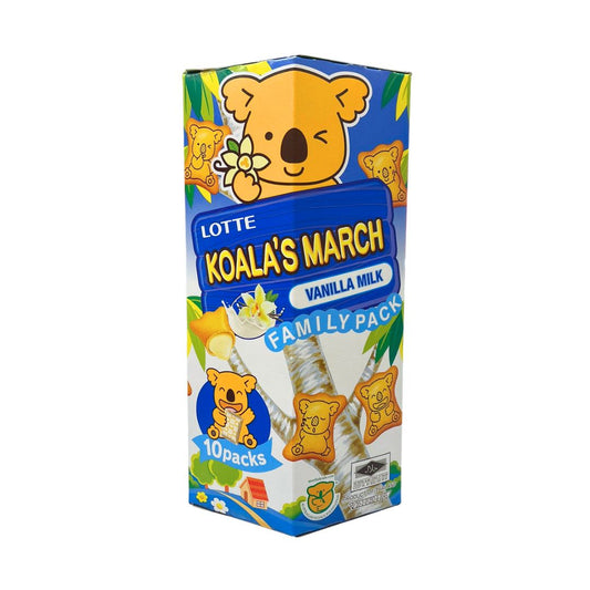 Chocolate Snack (Koala No March Vanilla Milk Family Pack) 195G