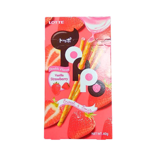 CHOCOLATE SNACK (TOPPO STRAWBERRY) 40g