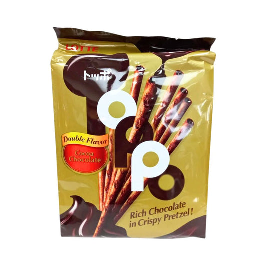 CHOCOLATE SNACK (TOPPO DOUBLE CHOCOLATE) 11gx12