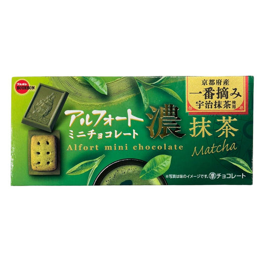 ALFORT MINI CHOCO RICH MATCHA  / CHOCO SNACK 60g