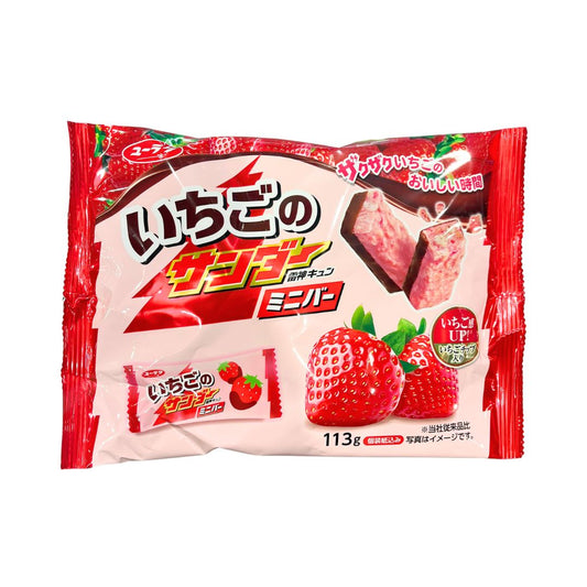 Strawberry Thunder Mini Bar / Choco Snack 113G