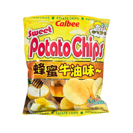 POTATO CHIPS HONEY BUTTER / SNACK 55g