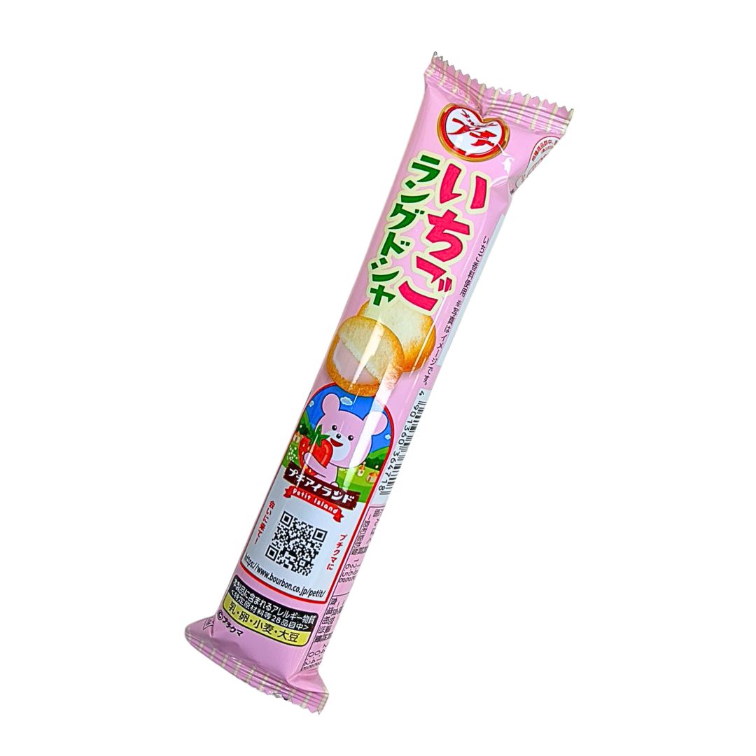 Petit Strawberry Langue De Chat Cookies / Wheat Snack 40G