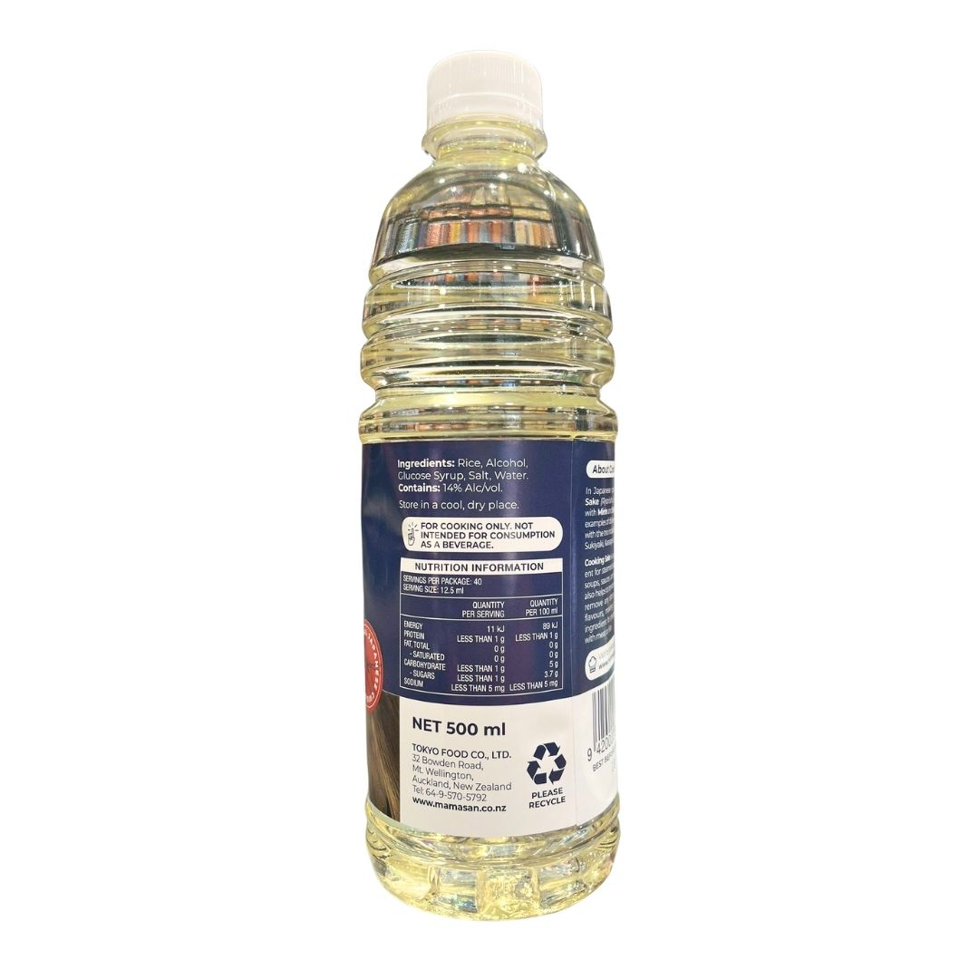 Mama San Japanese Style Cooking Sake (Ryorishu) 500Ml