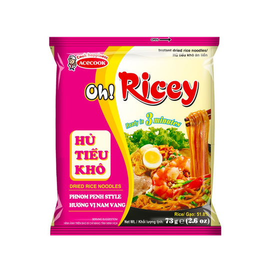 Oh! Ricey Instant Dried Rice Noodles Phnom Penh Style Flavour / Instant Noodles 73G