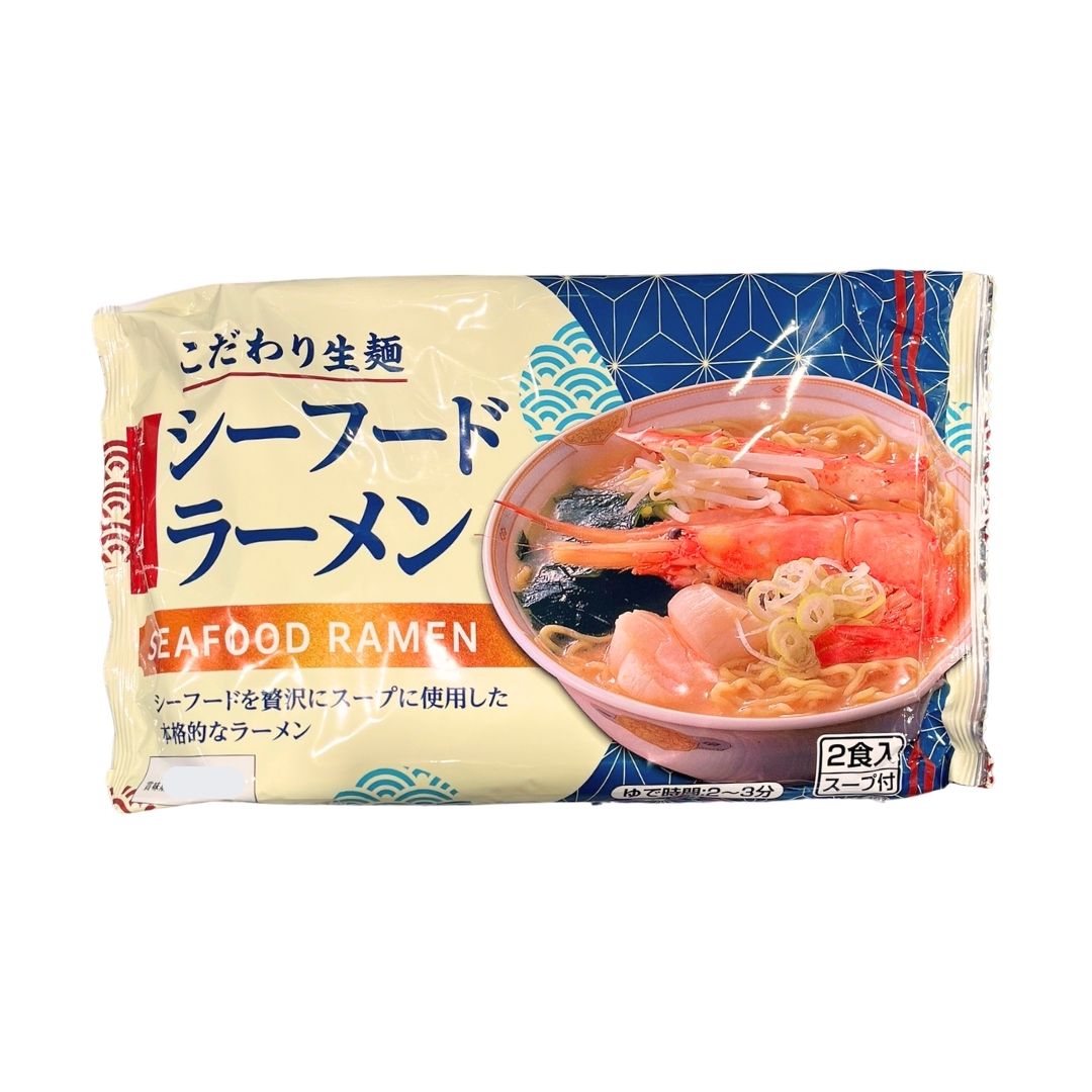 Seafood Ramen 2 Servings / Instant Noodle 302G