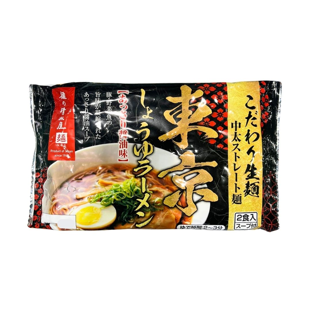 Classic Soy Sauce Ramen 2 Servings / Instant Noodle 279G
