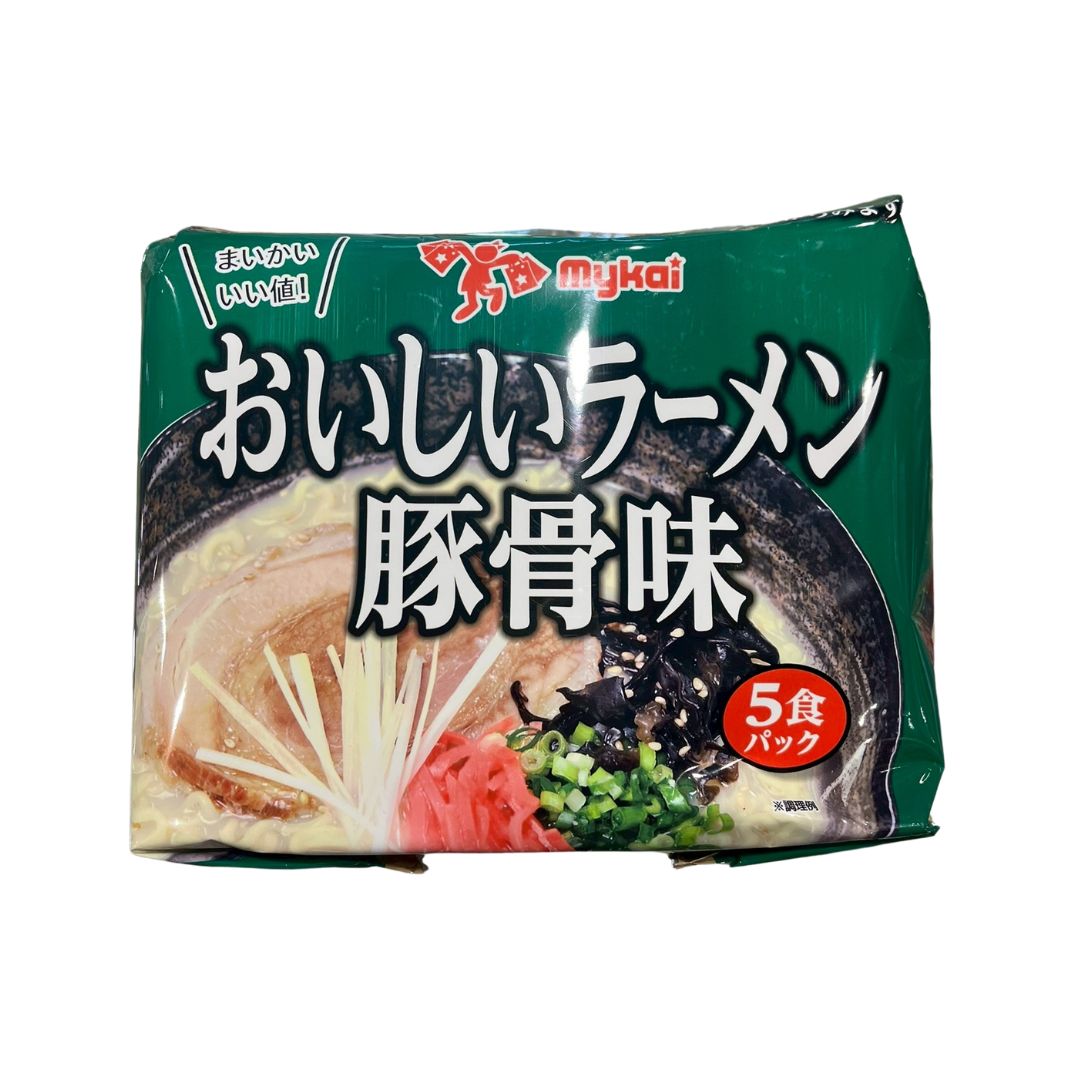 Oishii Ramen Tonkotsu / Ramen Noodles 435G (87G X 5P)