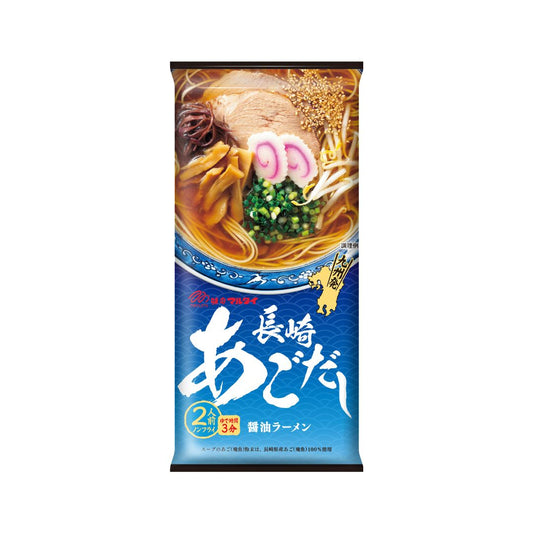 Instant Noodle Ramen Fish Stock Soy Sauce (Nagasaki Agodashi) 178G