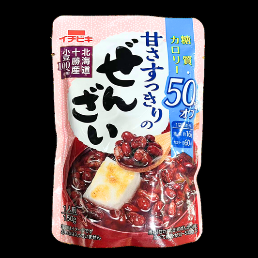 SUGAR & CALORIE 50% CUT ZENZAI / RED BEAN SOUP 150g