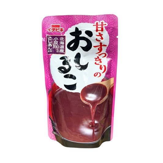 LESS SWEETENESS OSHIRUKO / SWEET RED BEAN SOUP 150g
