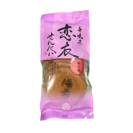 KOI KOROMO SENBEI BIZENYAKI / WHEAT CRACKER 50g(8P)
