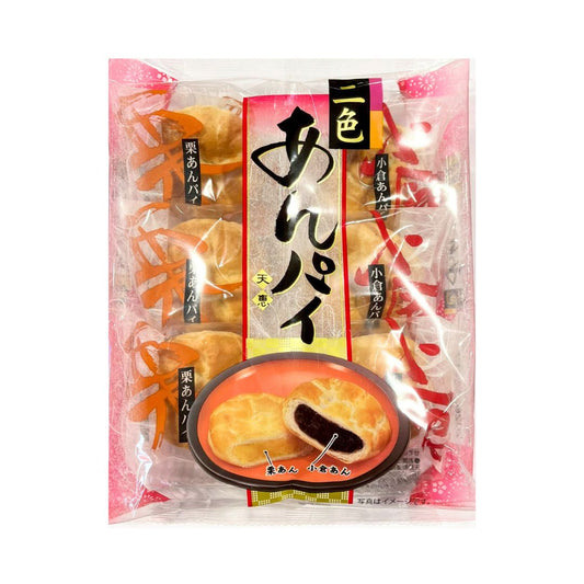 Two-flavour Red Bean & Chestnut Pastries / Sweet Pastries 168G