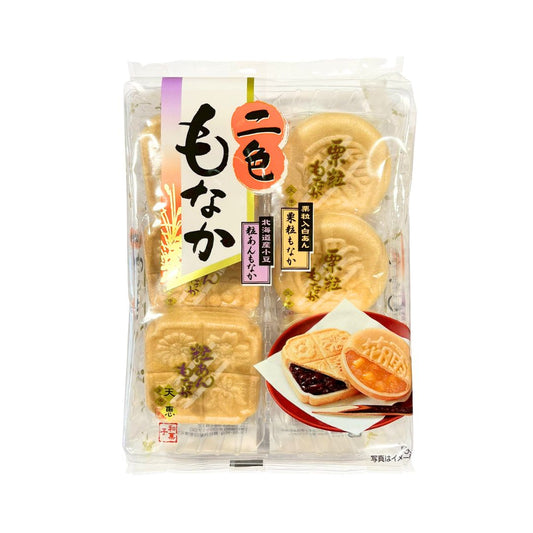 Two-flavour Red Bean & Chestnut Wafer / Sweet Pastries 175G