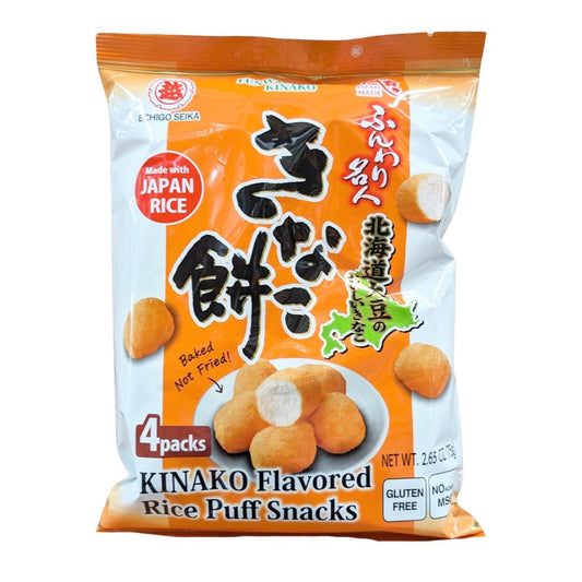 FUNWARI MEIJIN KINAKO MOCHI / RICE CRACKER 75g