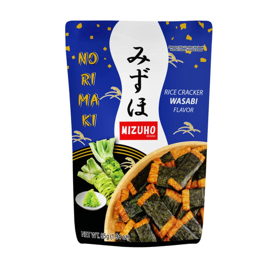 Mizuho - Norimaki Wasabi / Rice Cracker 55G