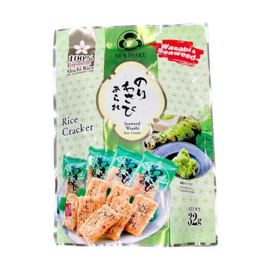 Nori Wasabi Rice Cracker / Rice Cracker 32G