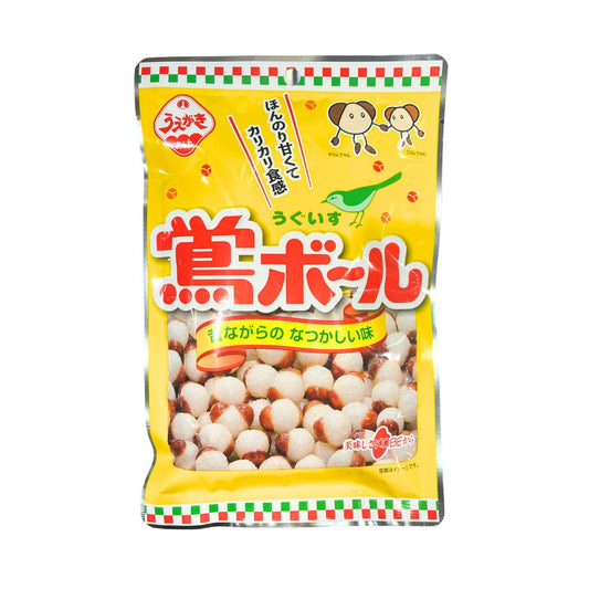 Crispy Sweet Rice Puffs Sugar Coated / Rice Cracker 48G