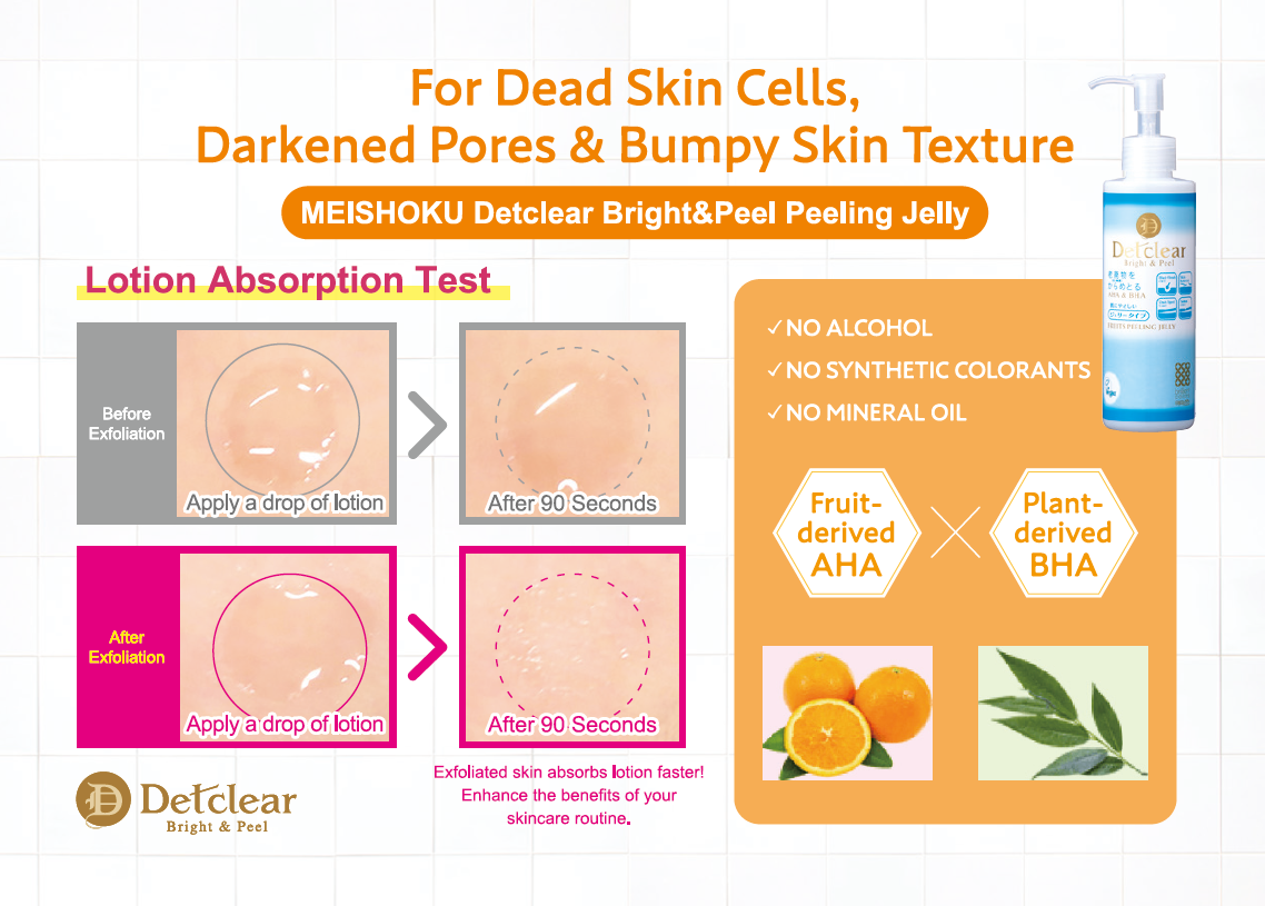 Detclear Bright&peel Peeling Jelly Unscented 180Ml
