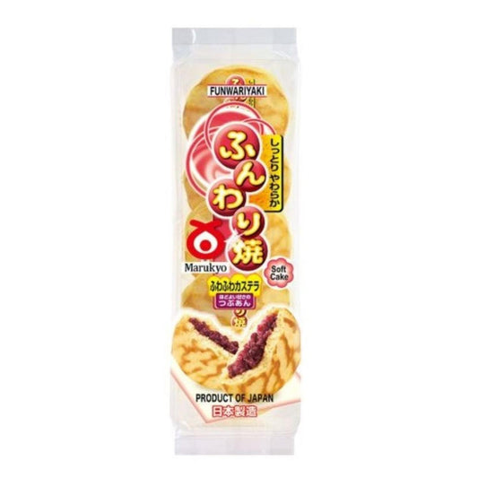 Funwari Yaki 5P / Fr Sweet Bean Wheat Cake 280G