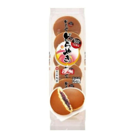 Tsubuan Dorayaki 6P / Fr Sweet Bean Wheat Cake 310G