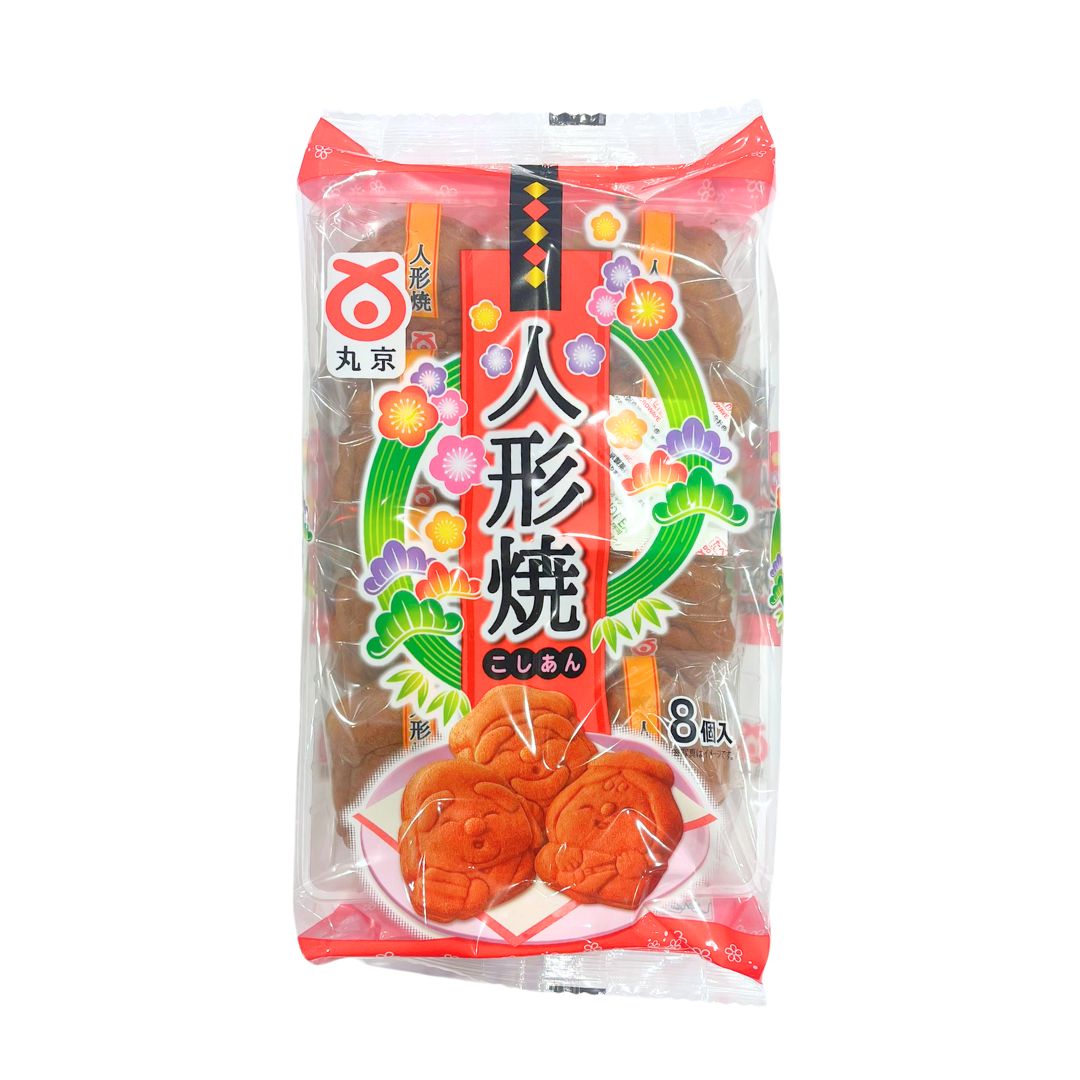 Doll-shaped Sponge Cake With Red Bean Filling / Japanese Snack 270G