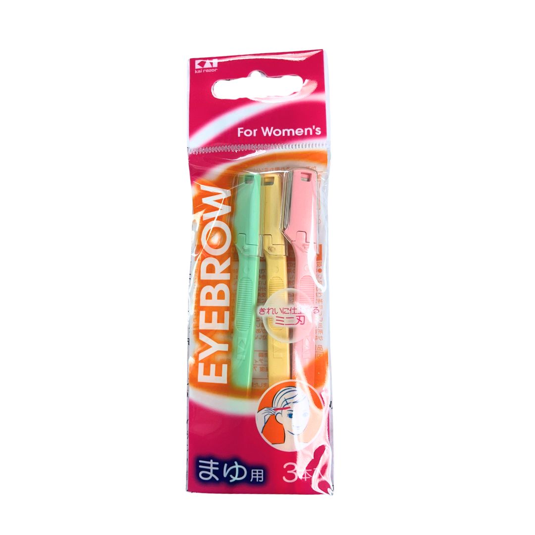 EYE BROW RAZOR 3P 1P